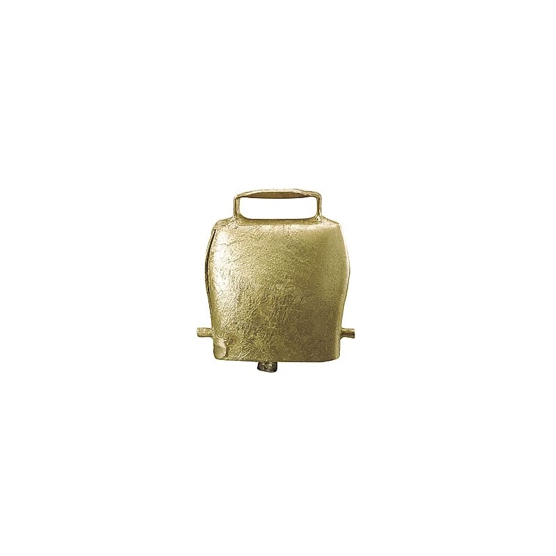 Cloche en acier droite, coloris bronze