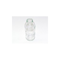 Bouteille en verre pour abreuvoir lampe mineur