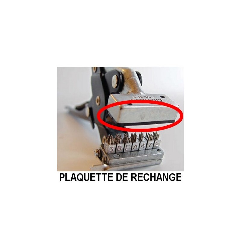 Plaquette de rechange pour pince à tatouer AXA 287