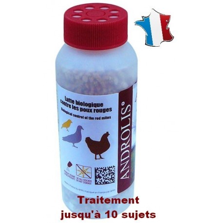 Androlis M Anti Poux Rouges Naturel Transport Offert
