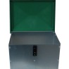 mangeoire anti nuisible poule - couvercle - feed-o-matic - olba