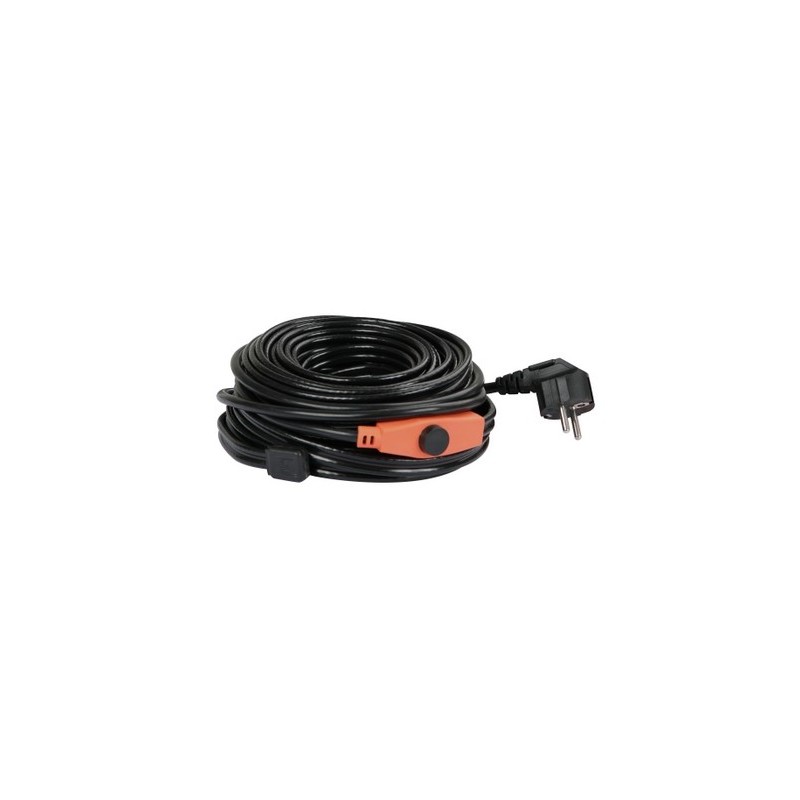 câble chauffant antigel - cable chauffant pour tuyau d'eau - cable chauffant avec thermostat