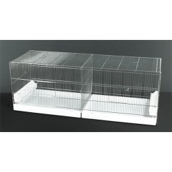 Cage oiseaux 120cm - Tiroir PVC