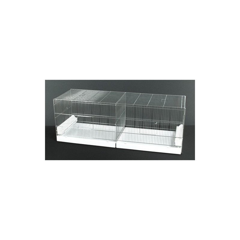 Cage oiseaux 120cm - Tiroir PVC