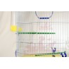 Cage oiseaux ronde ACACIA avec bac transparent