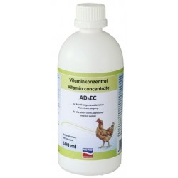 Vitamines AD3EC Volaille - Bouteille de 500ml