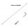 Traverse pour clapette 61.5cm