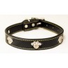 Collier pour chien en simili cuir 45cm x 2.5cm