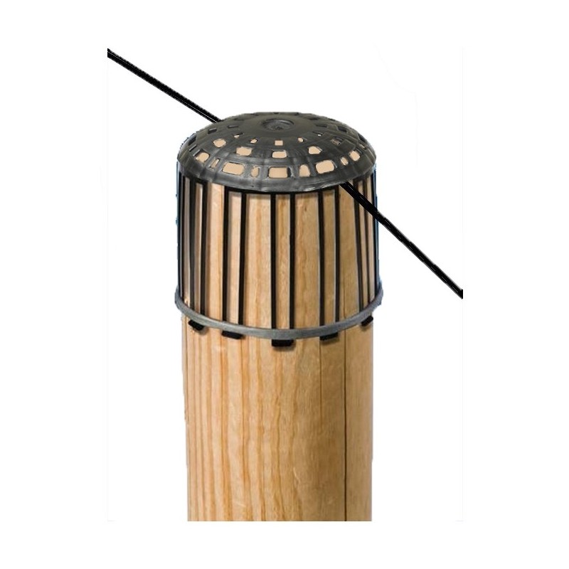Couvre piquet de fixation câble pour filet Couvre piquet de fixation câble pour filet