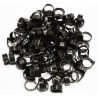 Bagues à clip numérotées 8mm - Lot de 100