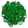 Bagues à clip numérotées 8mm - Lot de 100