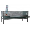 Cage caille pondeuse avec abreuvoir  