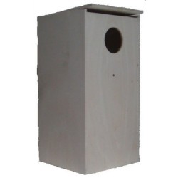 Nichoir en bois  Grande Perruche / Perroquet 70cm