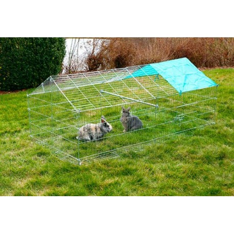 Parc Ou Enclos A Paturer Avec Un Dispositif Anti Fugue Pour Les Lapins Parc Ou Enclos A Paturer Avec Un Dispositif Anti Fugue Pour Les Lapins