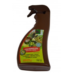 Cochenilles, insecticide végétal - Spray de 750ml