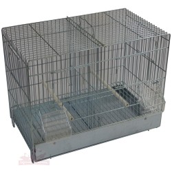 Cage canaris d'élevage MINI - galva 42cm