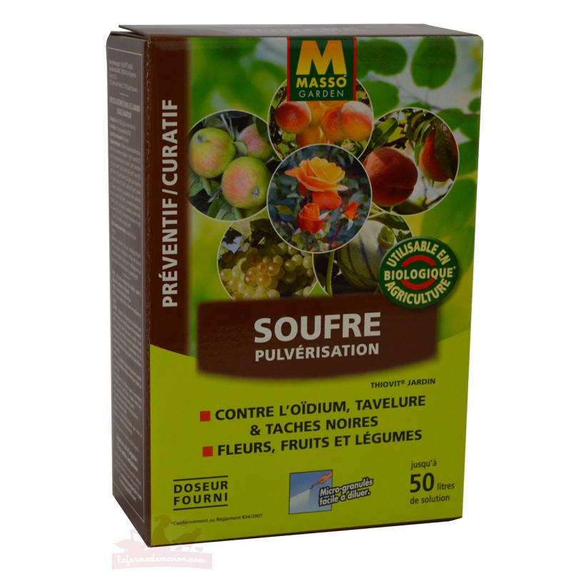 Soufre Pulvérisation - 400g