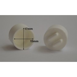 EMBOUT arrondi pour perchoir Ø 15-17mm - Lot de 10