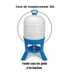 Cuve de remplacement pour abreuvoir grand volume 40L sur pied