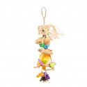 jouet perroquet - perchoir perroquet - jouet oiseau interactif - jouet pour perruches pas cher