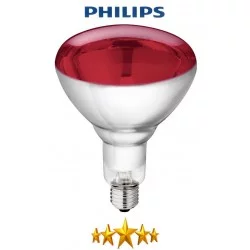 ampoule chauffante - ampoule infrarouge - ampoule ir - ampoule philips - ampoule poussin - ampoule chiot