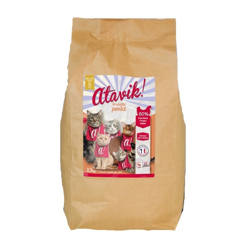 Croquettes Chat Adulte Pouletsans Cereales 2 5kg Made In France Croquettes Chat Adulte Pouletsans Cereales 2 5kg Made In France