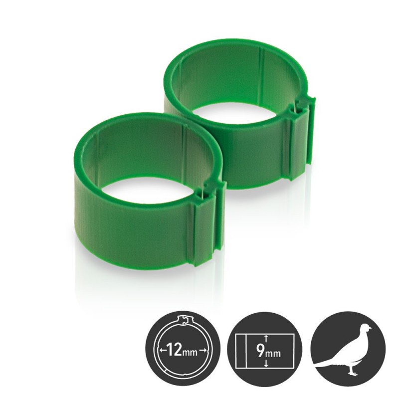 Bagues à clip 12mm - Lot de 25 Bagues à clip 12mm - Lot de 25