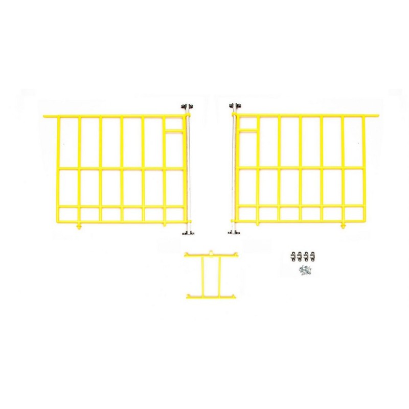 racloir rectangulaire avec manche pour nettoyer facilement les cages