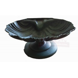 Bol de bain extérieur pour oiseaux, décoration de fontaine sur pied en  résine pour cour, jardin avec base de jardinière, mangeoire, merveilleux  décor extérieur, meilleur choix de cadeau (raton laveur)