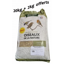 Mélange de graines pour oiseaux du ciel ou hiver, 20kg - La Ferme de Manon