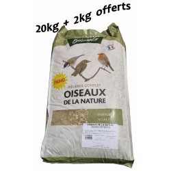 Mélange de graines pour oiseaux du ciel ou hiver, 20kg - La Ferme