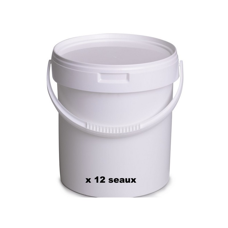 Seau PVC 5L - Lot de 12