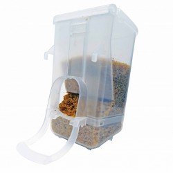 Mangeoire Automatique pour Oiseaux, Mangeoire en Plastique