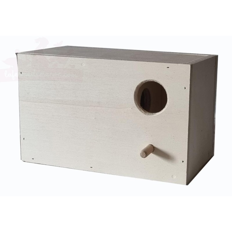 Nichoir en bois pour perruche Forpus, Toui Nichoir en bois pour perruche Forpus, Toui