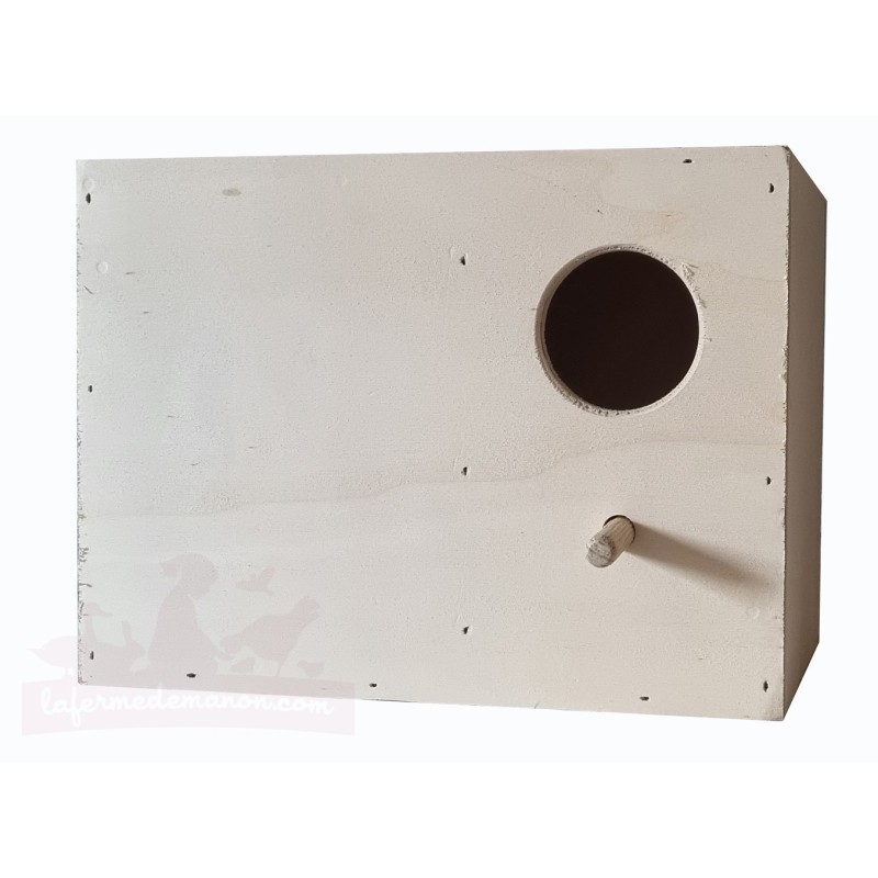 Nichoir en bois pour Perruche Catherine Nichoir en bois pour Perruche Catherine