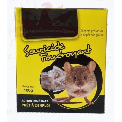 Souris céréales foudroyant 100 g - Florol