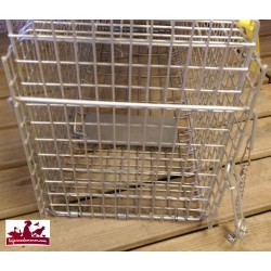 Piège 1 entrée pliable 82cm galvanisé