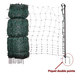 clôture électrique poule - filet électrique poules - clôture filet  poule - clôture électrique volailles