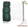 clôture mobile - clôture de jardin - filets pour volaille - filet volaille 25m - filet volaille pas cher - filet electrifiable