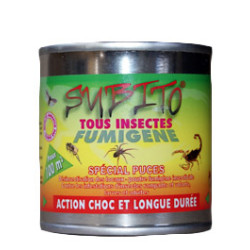 Désinsectisation des locaux, poudre fumigène insecticide, anti infestations insectes rampants et volants