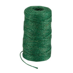 Ficelle jardin en jute vert - 250g