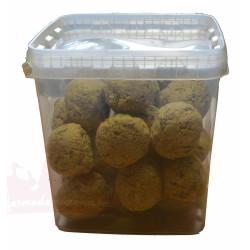 6 Boules De Graisse Sans Filet 90gr pour Oiseaux