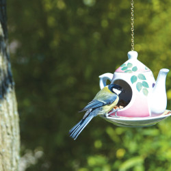 mangeoire pour oiseaux du ciel. Mangeoire suspendu mésange, mangeoire chardonneret