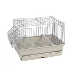 cage de chant beige