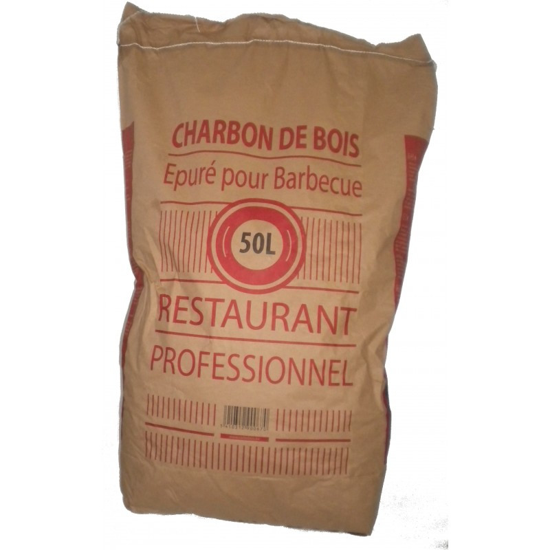 Charbon de bois - Qualité restaurant 50L