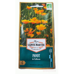 Pavot de Californie AB - Sachet de 800 graines