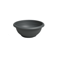 Pot pour jardin. Pot en plastique. Pot capri. pot artevasi. Pot couleur anthracite. Pot gris. Pot noir.