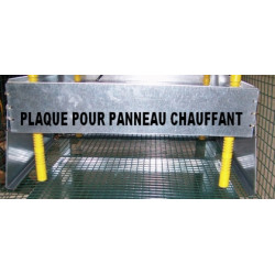 Eleveuse cage poussin avec panneau chauffant