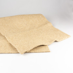 tapis de chanvre hautement absorbant.