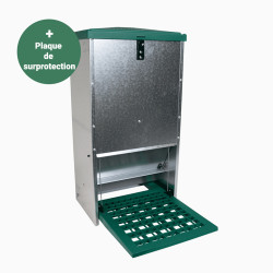 Mangeoire anti-nuisible OLBA - Mangeoire olba - mangeoire poule réglable - mangeoire feed-o-matic